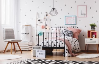 camera da letto, ragazza, come arredare