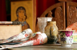 come fare icona, icona a decoupage