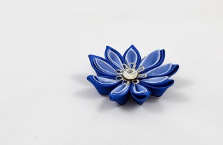come fare fiori kanzashi fiore kanzashi tutorial