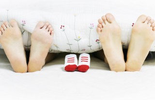piedi, bambino