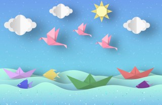 origami facili estate