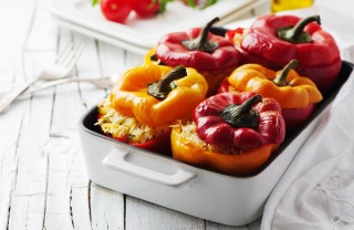 peperoni ripieni vegetariani