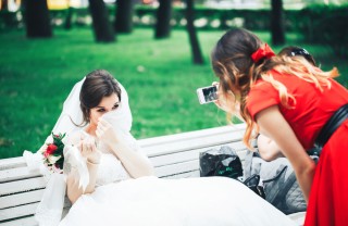 sposa, testimone