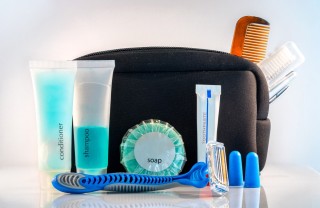 bagaglio a mano, beauty case, viaggio