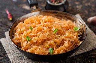 cavolo cappuccio stufato, aceto, ricetta