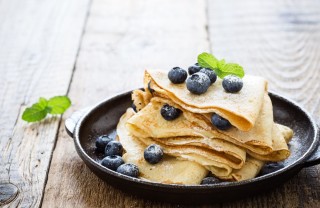 crepes, senza uova, ricetta leggera