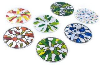 riciclo creativo cd, riciclo creativo dvd