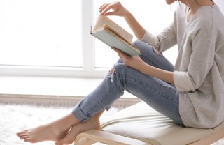 lettura, donna
