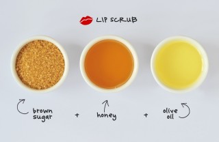 scrub, labbra, secchezza