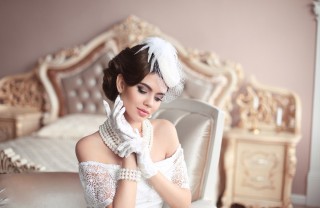 matrimonio, stile vecchia Hollywood, sposi