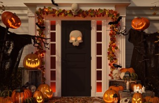 halloween, festa, decorazioni