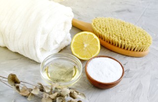 scrub gambe fai da te, scrub gambe sale