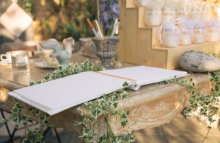 matrimonio, libro ospiti