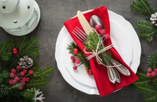 natale, apparecchiare tavola, foto di ispirazione