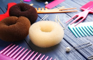 chignon, ciambella, pettinatura