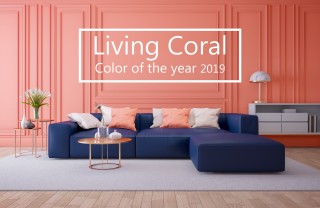 arredare casa, Pantone, Living Coral