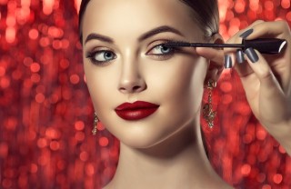 trucco occhi, San Valentino, idee