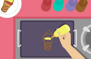 pancake art challenge, pancake art tutorial, pancake art come fare