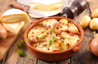 tartiflette, formaggio, patate