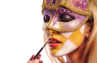 trucco, carnevale, festa