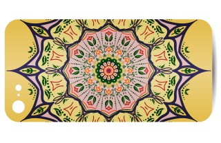 Covert trasparente del cellulare decorata come decorare cover trasparente cellulare, decorare cover cellulare, cover celllulare fai da te, cover cellulare decoupage