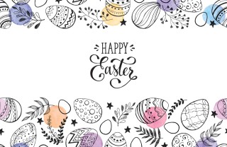 I biglietti di auguri di Pasqua da colorare biglietti, auguri, Pasqua