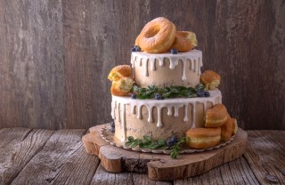 Torta di ciambelle
