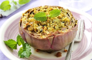La ricetta dei carciofi ripieni senza carne carciofi ripieni vegetariani, ripieno senza carne, ricette di cucina
