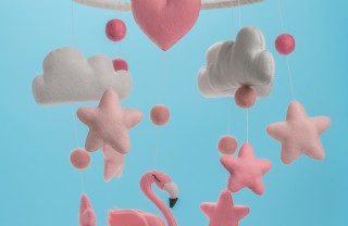 giostrina fai da te feltro, giostra fai da te feltro, giostra fai da te, come fare giostra feltro