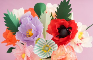 Come fare fiori carta di crespa, il tutorial fiori carta crespa