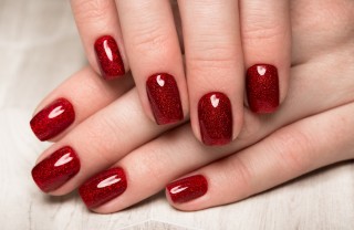nail art, estate 2019, rosso