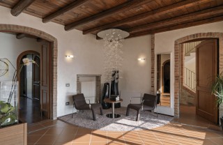 pavimento in cotto, arredo, rustico moderno