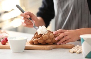 bubble waffle ricetta