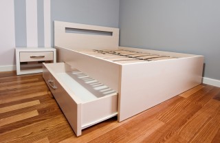 Trasformare letto normale in letto contenitore come trasformare letto normale in letto contenitore, letto contenitore fai da te