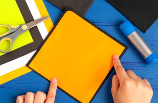 biglietto halloween fai da te, inviti halloween fai da te