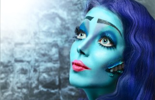 sposa cadavere, trucco di Halloween, video tutorial
