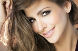 trucco occhi marroni, sera, cerimonia