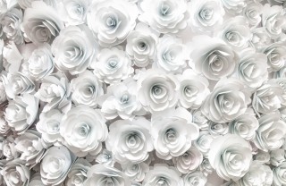 matrimonio flower wall
