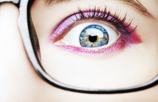 occhiali monolente, trucco, dove acquistarli