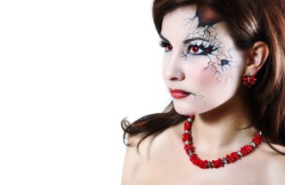 trucco bambola assassina, halloween, come farlo