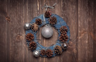 Ghirlanda di Natale fai da te ghirlande natalizie fai da te, ghirlande natalizie, ghirlande natale, ghirlande natalizie facili