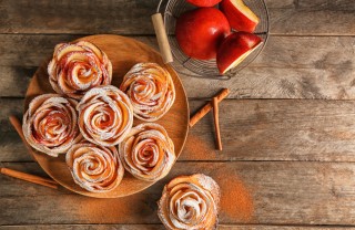 rose di mele sfoglia 