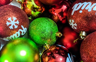 Palline di Natale con nome palline natale nome fai da te, palline natale nome, palline natale fai da te