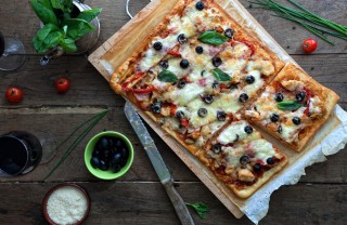pizza, teglia, fai da te