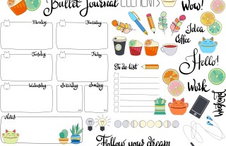 Idee da stampare per il bullet journal bullet journal idee da stampare, bullet journal