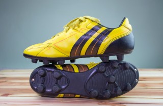 pulizia, scarpe, calcio