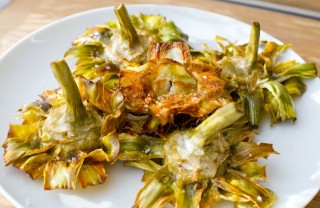 carciofi, frittura, pastella
