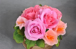 rosa carta crespa fai da te, rosa carta crespa tutorial, rosa carta crespa spiegazioni