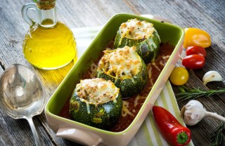 Come cucinare le zucchine tonde in padella o al forno zucchine tonde, padella, ripiene forno