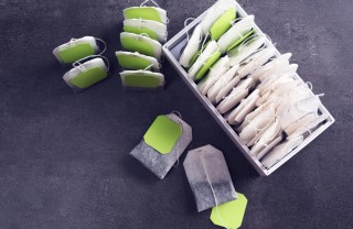 Porta bustine the col fai da te porta bustine the